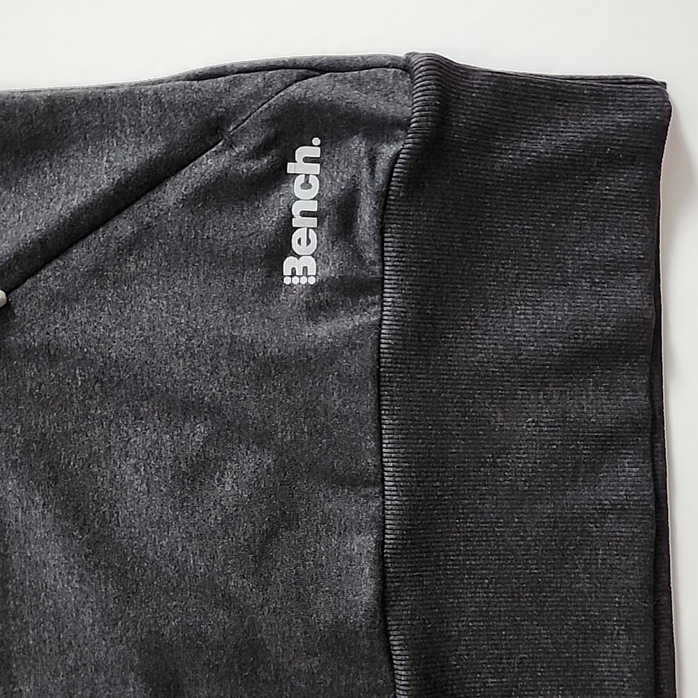 Bench Women's Pullover Top Cowl Kneck Front Pocket Dark Grey Size Small - Picture 6 of 13